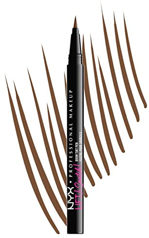 NYX PROFESSIONAL MAKEUP Lift & Snatch Stylo teinté pour sourcils, caramel