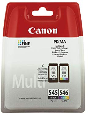 Original Druckerpatronen für Canon PIXMA IP2850, MG2450, MG2550, MG2950, MX495, TS205, TS305 inkl. 100 Blatt Kopierpapier