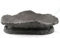 Bonsaischale + Untersetzer Bonsai Schale Bogenschale Pflanzschale Waldschale anthrazit 40x32x8cm (14425)