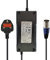 aunstarwei 48V 4A Battery Charger for Electric Bike Mobility Scooter Charger 54.6V Lithium Battery Charger UK Plug Power Cable