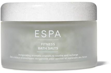 ESPA Fitness Bath Salts, Natural Mineral-Rich Aromatherapy Crystals