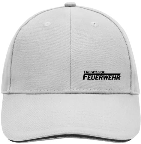 Huuraa Baseball Cap Freiwillige Feuerwehr Geschenk Dark Grey/White Freiwillige Feuerwehr Geschenkidee