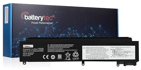 Batterytec Ersatz-Laptop-Akku für Lenovo 00HW022 00HW023 00HW036 SB10F46460 SB10F46461 SB10F46474 00HW024.