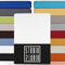 STUDIO Basic Spannbettlaken 90x200 cm Doppelpack – Jersey-Spannbetttuch aus 100 % gekämmter Baumwolle – Weiß – Öko-Tex Zertifiziert, bügelfrei & elastisch – für Matratzen 15–25 cm
