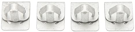 4 Stück Türclips Für Ölfilter-Zugangsklappe, W715288S439, Kompakter, Hochfester Auto-Front-Unterfahrschutz-Einsatz-Clip, Passend Für Ford 2011–2020