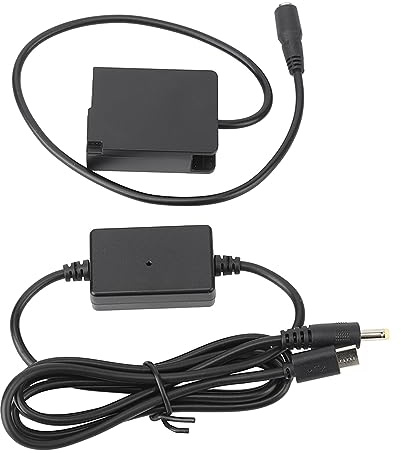 DMW DCC8 Dummy-Akku mit Typ-C-Netzteil für G5 G6 G7 G80 G81 G85 GX8 G90 G91 G95 G99 FZ200 FZ300 FZ1000 FZ2500 Digitalkamera, Ersatz-Set