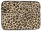 Housse pour ordinateur portable à motif léopard imprimé pour ordinateur portable de 10 à 17 pouces