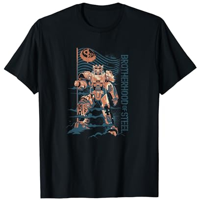 Fallout - Hermandad de Acero (oscuro) Camiseta