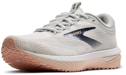 Brooks 1204241B195 Revel 7 Damen Oyster/White/Tropical Peach EU 42.5