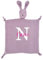 Ahoiikids Personalisiertes Baby Schmusetuch mit Name – Weiches Kuscheltier Schnuffeltuch – Geschenk zur Geburt & Taufe