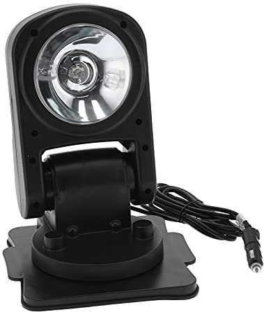 Spot Lumineux Tout-Terrain 55 W 12 V, Télécommande sans Fil Dédiée, Projecteur Pliable à 360° pour Véhicule, Bateau, Bateau, Accessible en Environ 12 V. 100 M, étanche,