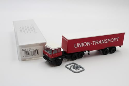 Brekina Henschel F221S Koffer-Sattelzug der Union-Spedition Nr. 82251 1:87 /BRN1329