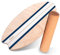 STAASH® Balance Board Holz – Pro Gleichgewichtstrainer inkl. Schutzmatte, Rolle, Halbkugel, Korkball & VIDEOKURS – Indoor-Surfen & Skaten – Balance Board Kinder & Erwachsene (Blau starter kit)