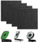Compost Bin Filter Odour Filter Pack of 4 Square Charcoal Filters Refill Set for Kitchen Food Waste Caddy Compost Bucket