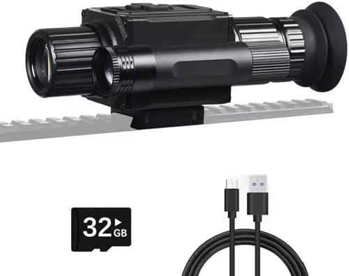 SUZLAZYR NK008 Viseur télescopique numérique de vision nocturne pour judas monoculaire infrarouge Zoom 5X avec réticule Caméra d'enregistrement vidéo HD 1080P