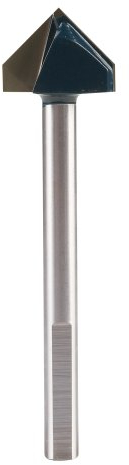 BOSCH GT1000 - Broca de cristal con punta de carburo, cerámica y azulejos, plata, 1 pulgada