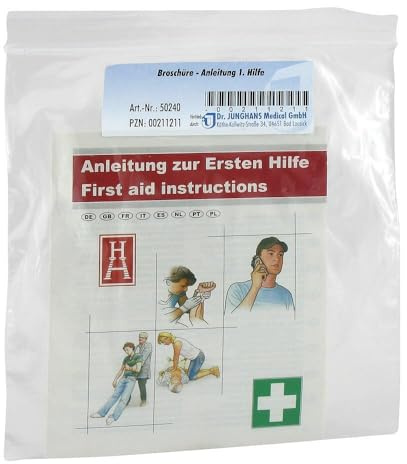 ERSTE HILFE ANLEITUNG Broschüre 1 St