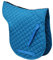 Rhinegold 0 Cotton Quilted Numnah-Cob-Turquoise, türkis