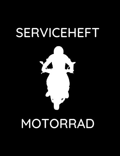 Universal Serviceheft Motorrad: Scheckheft, geeignet für alle Motorrad Marken & Modelle