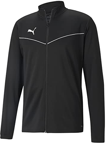 PUMA teamRISE Poly Trainingsjacke Herren schwarz/weiß, M