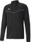 PUMA teamRISE Poly Trainingsjacke Herren schwarz/weiß, M