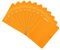 MINTRA LOT DE 10 Cahiers 90 gm agrafé couverture Poly 24x32 grands carreaux (seyes) 48 ou 96 pages assorties : Des cahiers pratiques et colorés pour une organisation optimale (96 pages, Orange)