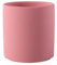 ESTINTENG Pot de fleurs Morandi en forme de tube droit de style nordique, créativité simple et personnalisée, orchidée verte, plante verte, cactus en poudre de corail 030, céramique, 20 x 20 cm, sans