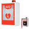 AED-Defibrillator-Aufbewahrungsschrank zur Wandmontage,Erste-Hilfe-AED-Defibrillator-Schrank,Notfallkoffer und Erste-Hilfe-Kasten für alle Herzwissenschaften,AED-Defibrillator,Physio-Kontrolle,Orange