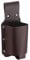 Yililay Biergürtel Holster, Cowboy -Bier Holster, Taille Bier Holster PU Leder tragbare Weinflasche Bier Holster Taillengitter Getränkgürtel Dose Haltertaschen Braun