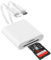 SD Kartenleser für iPhone, SD Kartenleser USB C mit Dualer Steckplatz, Micro SD Kartenleser Fotografie Speicherkartenadapter, SD Karten Adapter - Plug and Play
