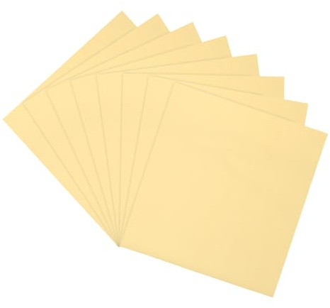 QUARKZMAN 100er Pack Toner Reaktives Folienpapier,8,5x11 A4 Heißfolienpapier für Laserdrucker Scrapbooking Heat Transfer DIY Craft, Mattes Gold