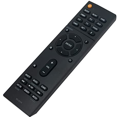 RC-911R RC-912R Mando a Distancia sustituido -VINABTY-fit para el Mando a Distancia del Receptor de Red AV de Onkyo RC-911R TX-NR787 TX-NR575 TX-NR585 HT-R695 HT-S7800 TX-NR555 TX-NR656 TX-RZ810