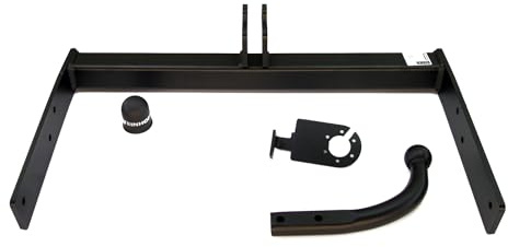 RIDIGO Anhängerkupplung starr für Volkswagen Transporter T5 V Kastenwagen/Minibus 10/2009-06/2015 mit universalem E-Satz 7-polig
