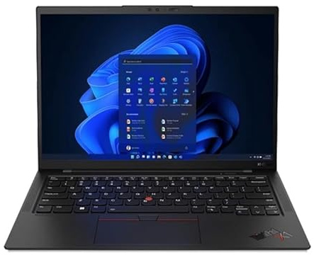 Lenovo Thinkpad X1 Carbon G13 Aura AI IA 14 Ordinateur Portable, Intel Ultra 7 258V, 32GB RAM, 512GB M2 SSD, 2.8K 2880 x 1800, Windows 11 Pro, Clavier AZERTY Francais