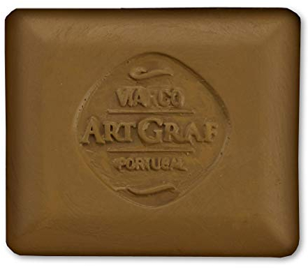 Art Graf Water-Soluble Tailors Chalk Square Disc, Ochre