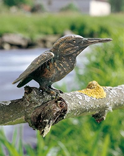 Rottenecker Bronzefigur, Skulpturen, Eisvogel 9 cm hoch