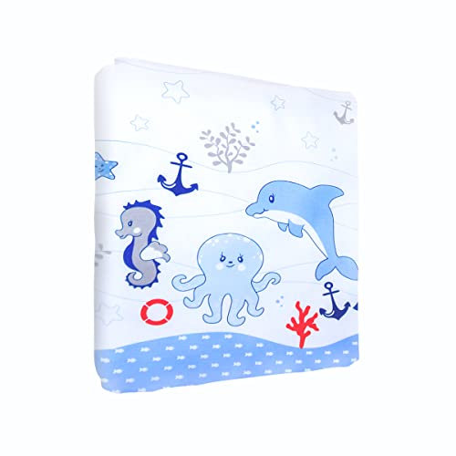 Baumwolle Spannbetttuch Passend für 90x40 cm Kinderbett Matratze - Muster 15