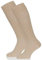 Safersox Pique Kompressionsstrümpfe der Klasse 1 - in vielen Farben - für tagelanges Tragen ohne Waschen! (40/41, Beige)