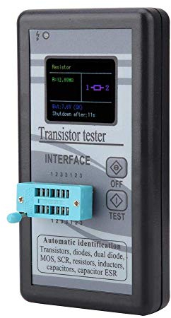 Tester Transistor Multimetro Digitale, M328 0,5Ω - 50MΩ Tester Multifunzione Transistor Digitale Display LCD
