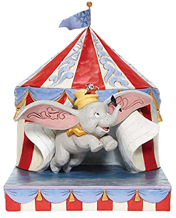 Disney Traditions Dumbo 6008064 Figurine de Tente de Cirque Multicolore Taille S
