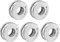 5Pcs 51100 Flugzeug Axial Axial Thrust Ball Rollenlager 2RS Dichtung Staubdichtes, geräuscharmes Lager ersetzen