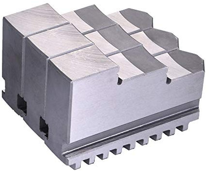 Shy-LA, 3pcs Reverse-Kralle K11-80 100 125 130 160 200 Drehfutter Cartridge Lathe Zubehör, Dreibackenfutter Klaue Manuell Dreibackenfutter (Farbe : K11 80 L)