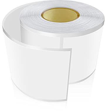 Meitaat 300 Stück Weiß Rechteckig Aufkleber 5 x 7,6cm Farbkodierung Selbstklebend Etiketten Umzug Rollen Ablösbar