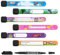 Vicloon Notfall-Armband für Kinder, 6 Stück SOS Armband mit 1 Marker Stift, ID Armband, Kinder Namensarmband Wasserdichtes Wiederverwendbares für Jungen, Mädchen & Kleinkind Baby