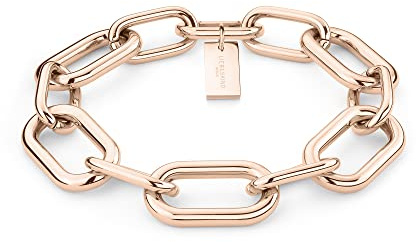 LIEBESKIND BERLIN Damen Schmuck – Chunky Gliederkette, Armband & Creolen aus Edelstahl in verschiedenen Farben – Moderner Statement-Schmuck