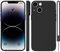 WXX iPhone 14 Plus Case Silicone Slim Case Anti-Slip Soft Touch Matte Black