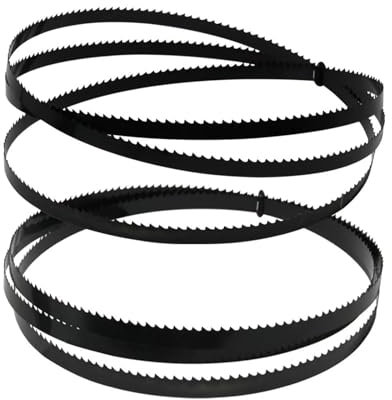FMingNian 2 pièces 70-1/2 1790mm Lame de scie à Ruban 1790x9.5x0.35mm TPI 6 10 14 pour 10 scie à Ruban Scheppach HBS261 Renard Coupe Bois métal Plastique (Taille : TPI 6)