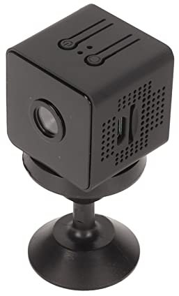 1080P WiFi Mini Camera, 2.4GHz Infrared Night Vision HD Hidden Nanny Cam with 160° Wide Angle Lens, Support Real Time Viewing, for Use As Car Camera,Pet Camera, Baby Monitor