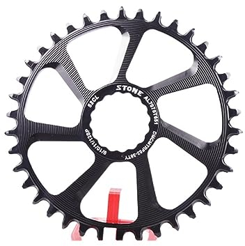 Platos para Bicicletas Plato Redondo Cinch 30t 32 34 36 38T 3.5MM Offset Direct Mount Chainwheel Plato Ovalado 32 MTB (Color : 30t)