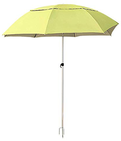 VBTJWRFE Parasol,beach Umbrella,Fishing Umbrella,UV50+,waterproof,sun Protection,octagonal Polyester Awning,fiberglass Ribs,360° Tilt,carrying Bag,beach